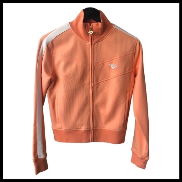 PONY Track Jacket in Tangerine - Picture 1 of 11